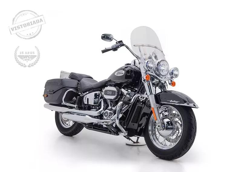 Harley-Davidson Heritage Preto 1