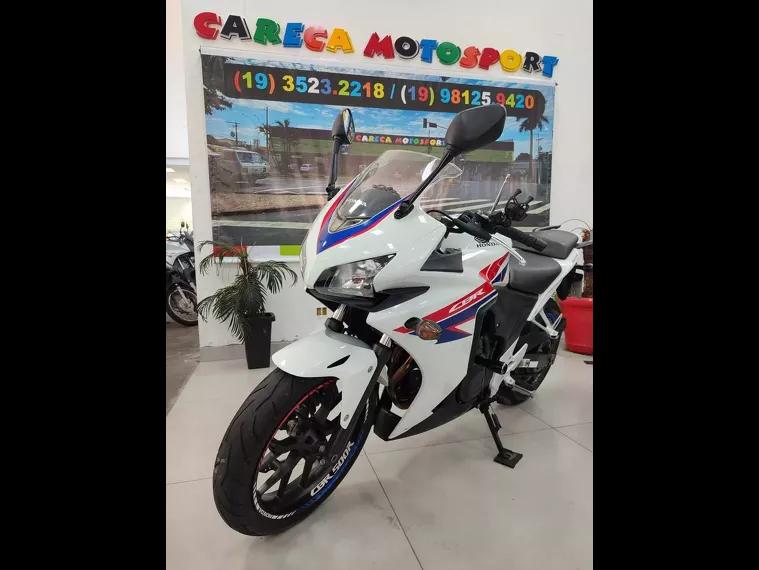 Honda CBR 500 Branco 3