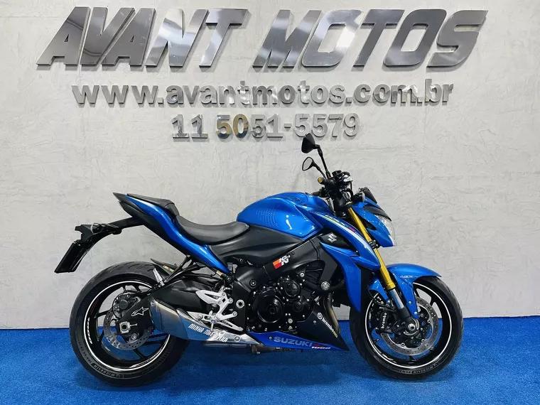 Suzuki GSX-S Azul 14