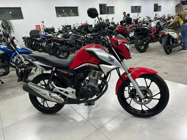 Honda CG 160 Vermelho 1