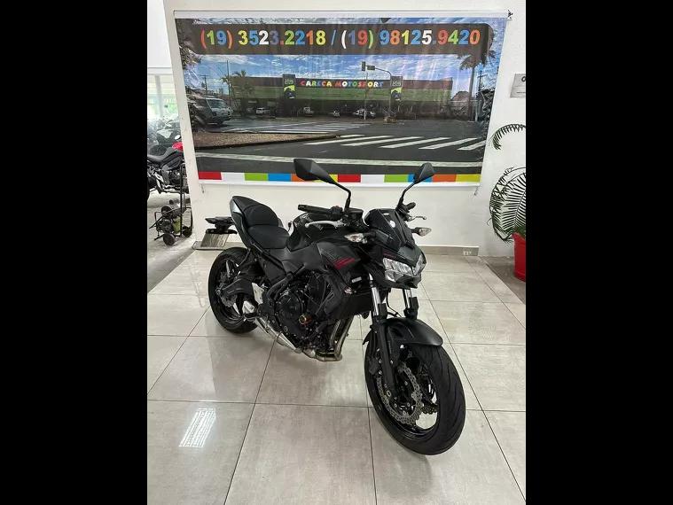 Kawasaki Z 650 Preto 6