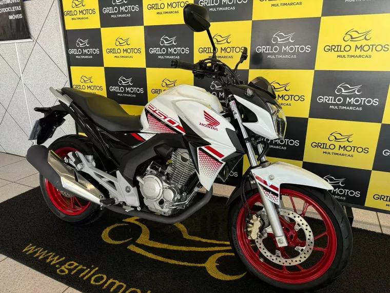 Honda CB Twister Branco 2