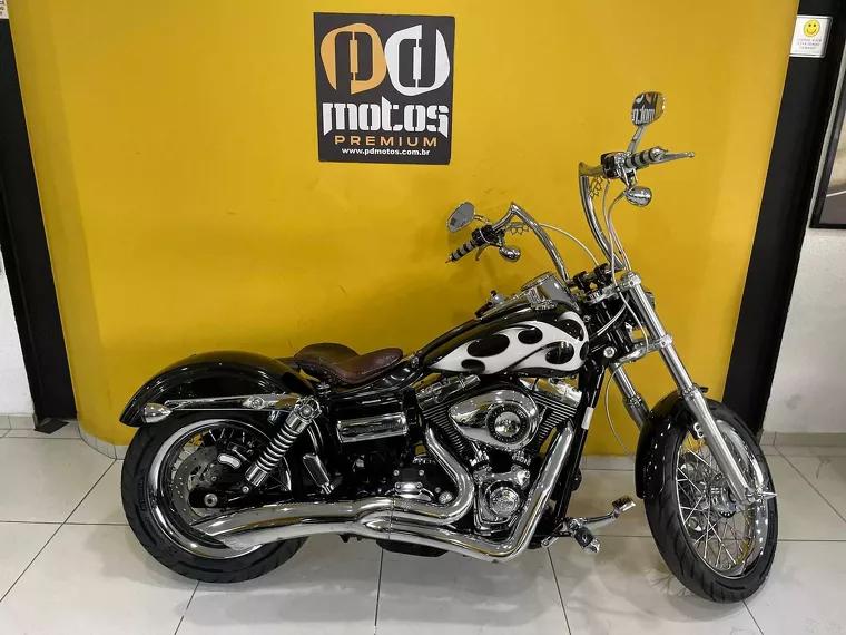 Harley-Davidson Dyna Preto 1