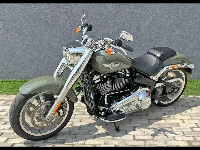 Harley-Davidson Fat Boy Verde 5