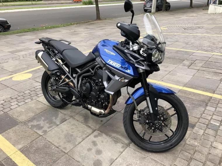 Triumph Tiger 800 Azul 2