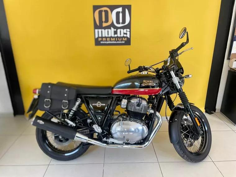 Royal Enfield Interceptor Preto 1