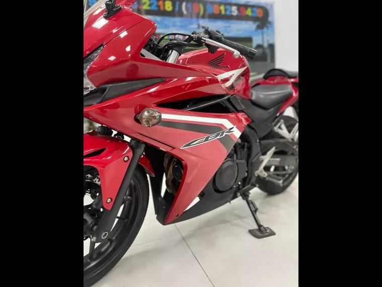 Honda CBR 500 Vermelho 12