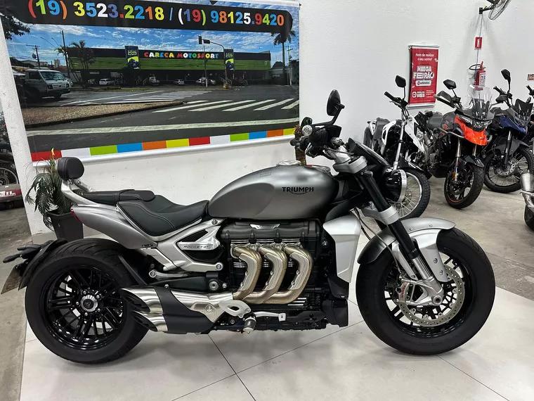 Triumph Rocket III Prata 25