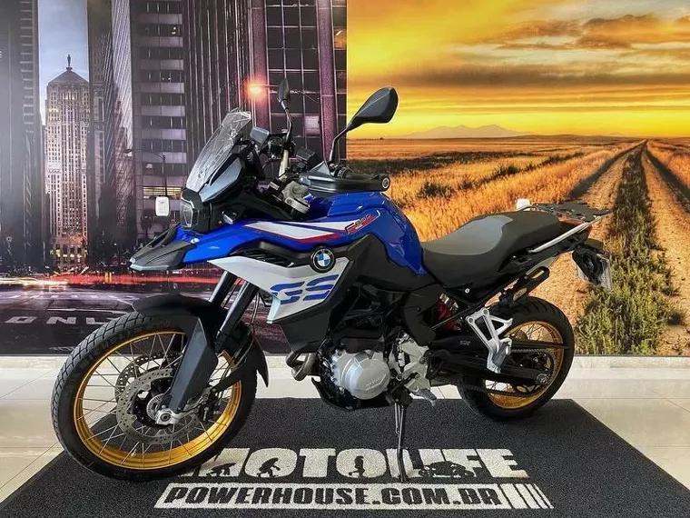 BMW F 850 Azul 1