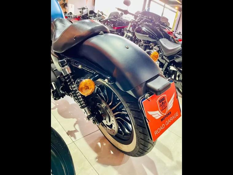 Harley-Davidson Sportster 883 Azul 2