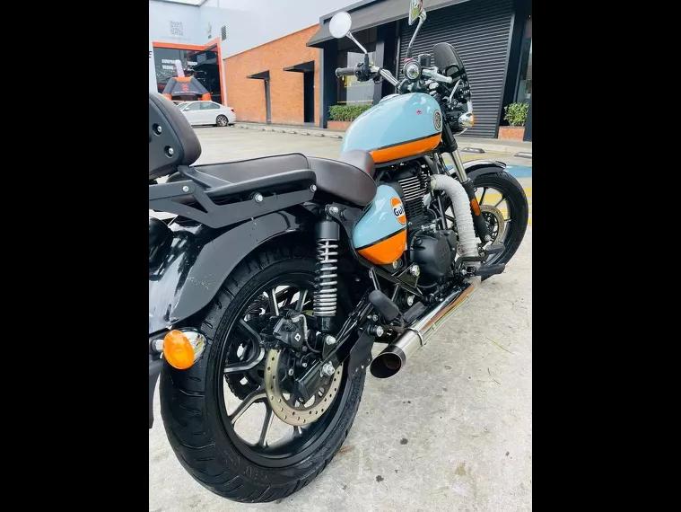 Royal Enfield Meteor Azul 12