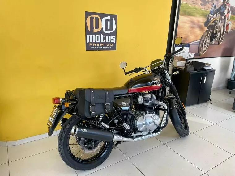 Royal Enfield Interceptor Preto 3