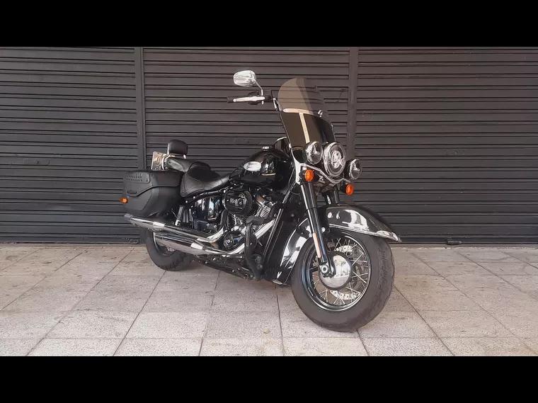 Harley-Davidson Heritage Preto 5