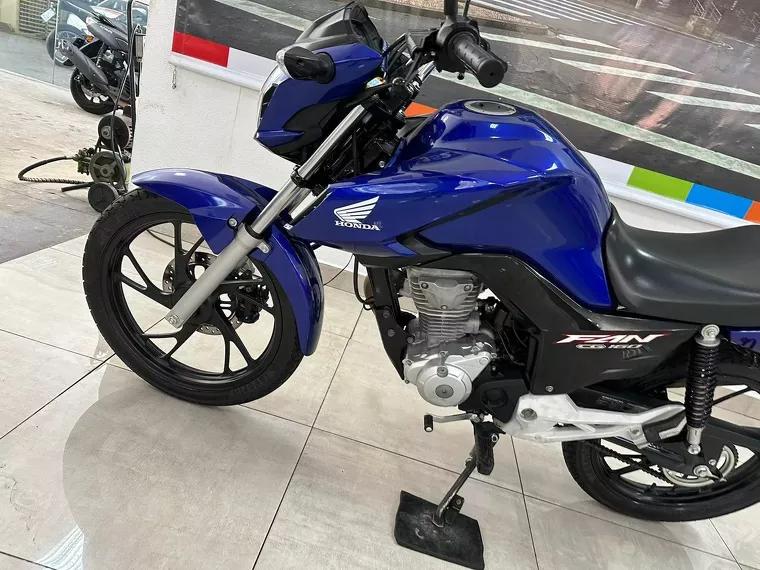 Honda CG 160 Azul 19