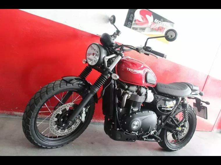 Triumph Street Scrambler Vermelho 5