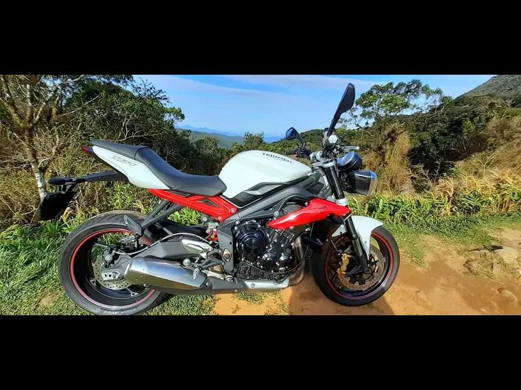 Triumph Street Triple Branco 16