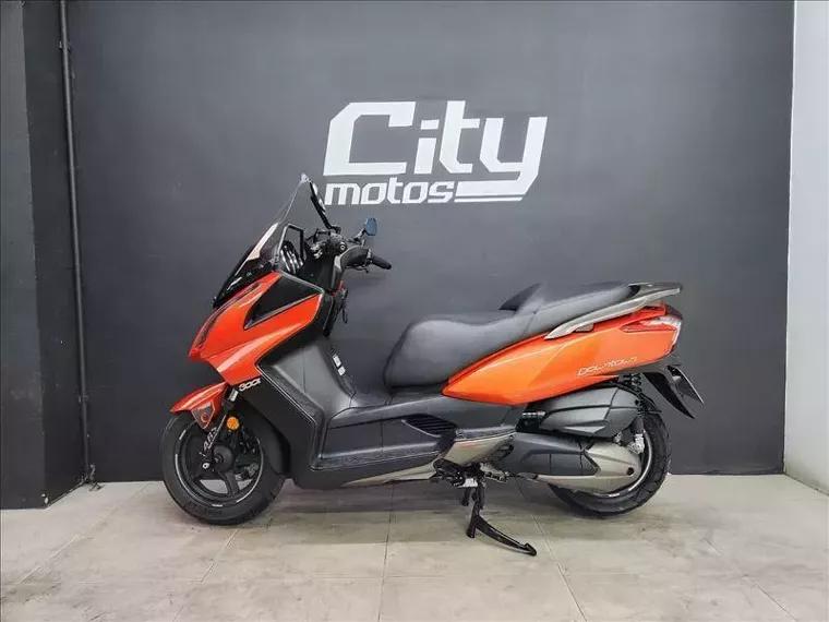 Kymco Downtown Laranja 7