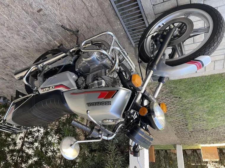 Honda CB 400 Prata 4