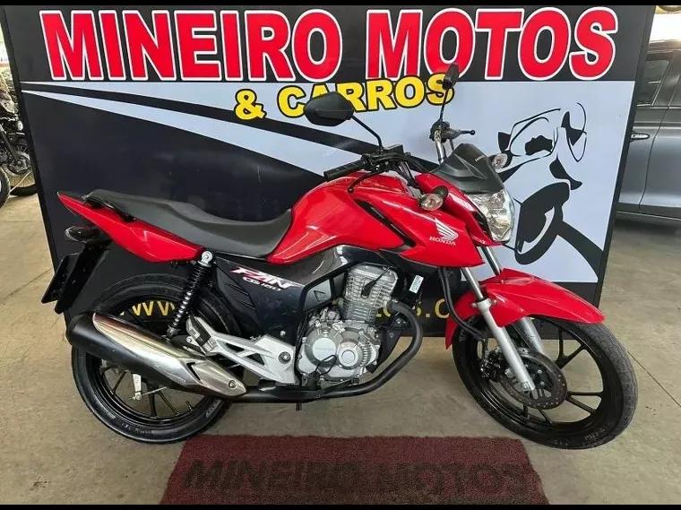 Honda CG 160 Vermelho 1