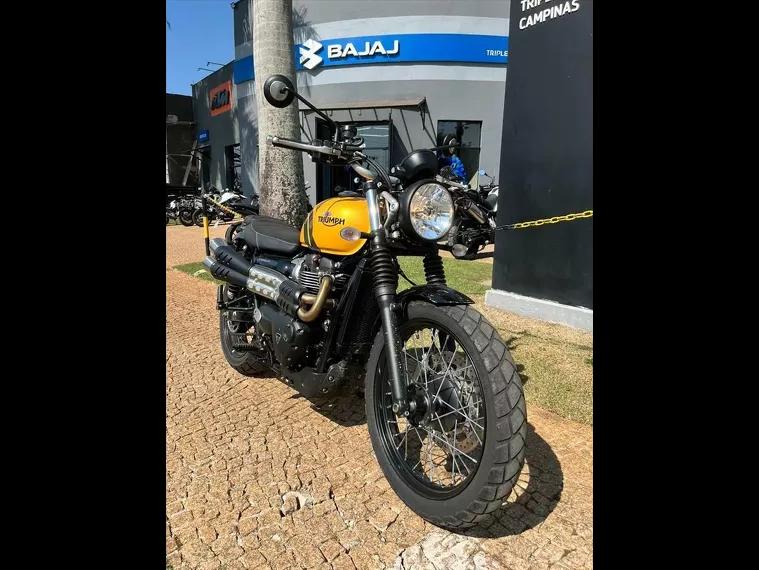 Triumph Street Scrambler Amarelo 3