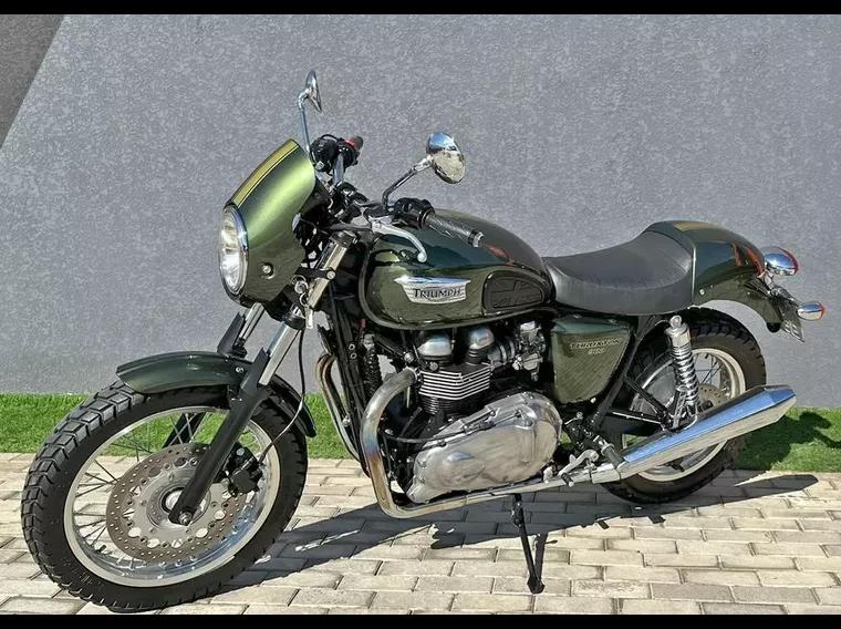 Triumph Thruxton Verde 1