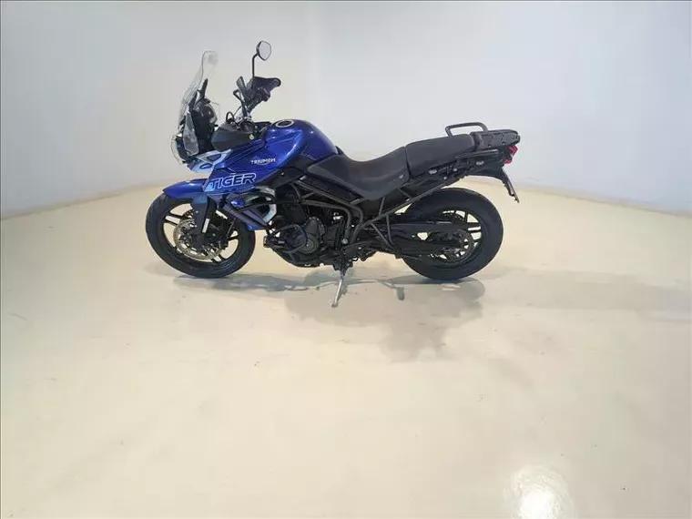 Triumph Tiger 800 Azul 2