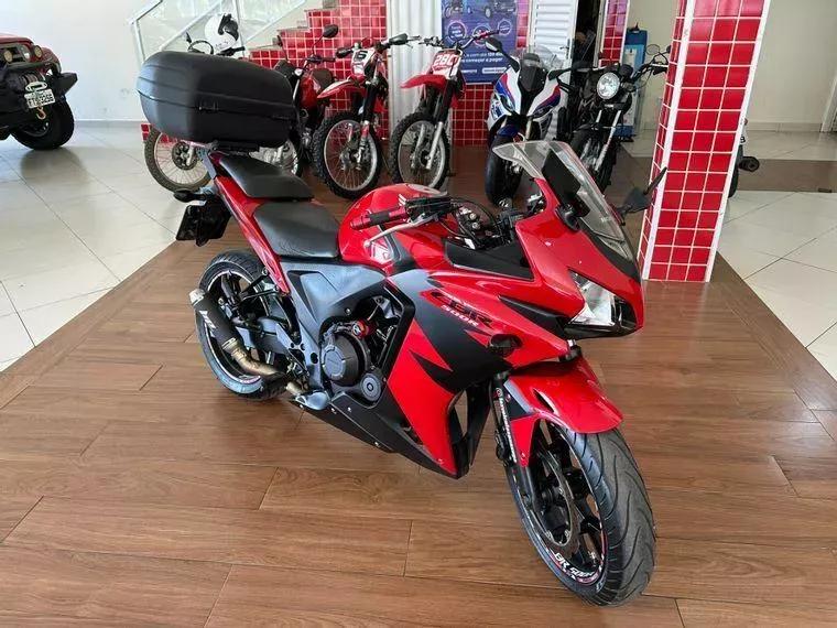 Honda CBR 500 Vermelho 8