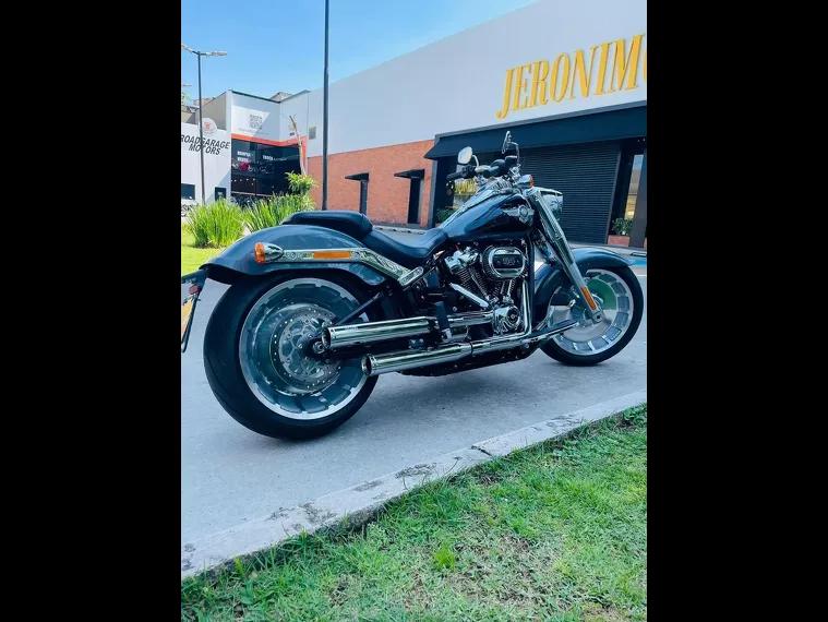 Harley-Davidson Softail Cinza 17