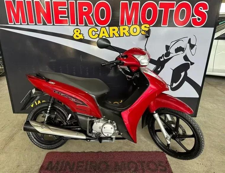 Honda Biz Vermelho 1