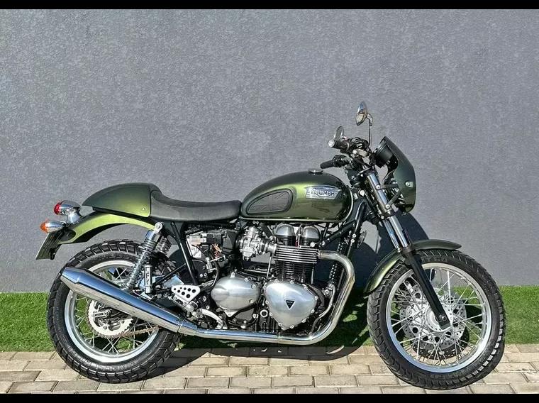 Triumph Thruxton Verde 5