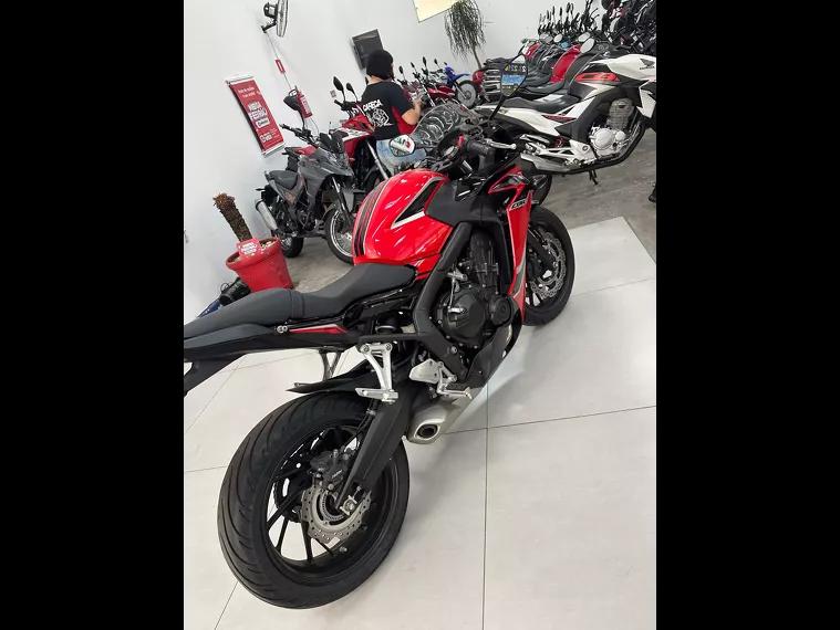 Honda CBR 650 Vermelho 4