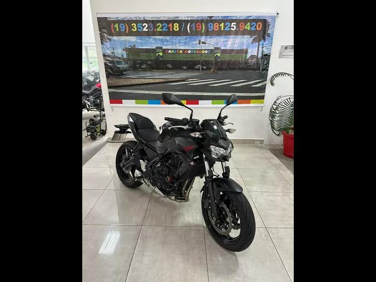 Kawasaki Z 650 Preto 5