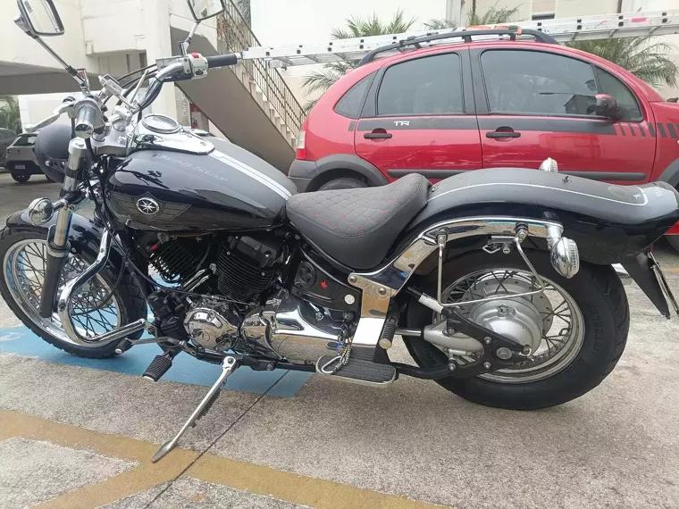 Yamaha XVS 650 Preto 10