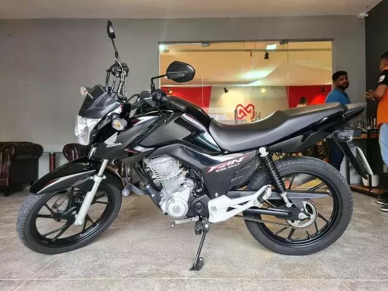 Honda CG 160 Preto 2