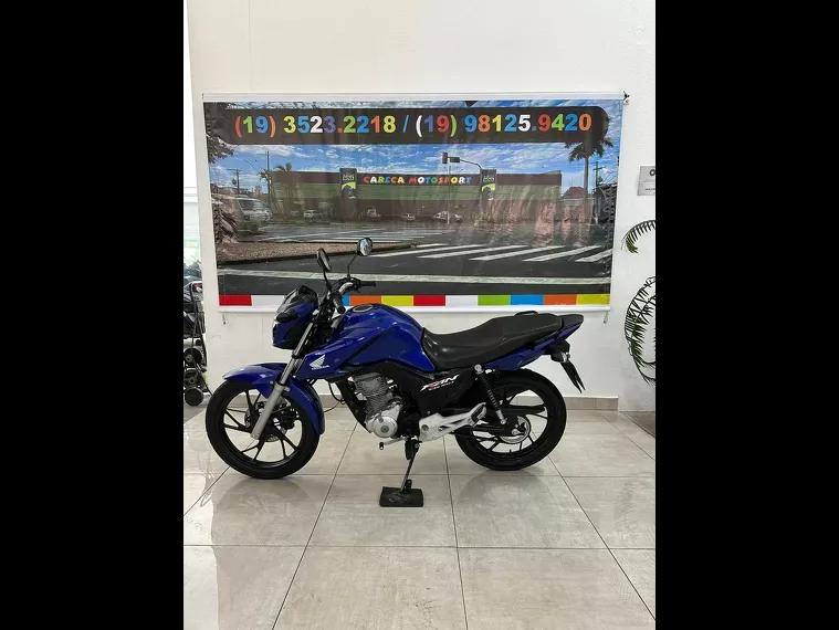 Honda CG 160 Azul 22