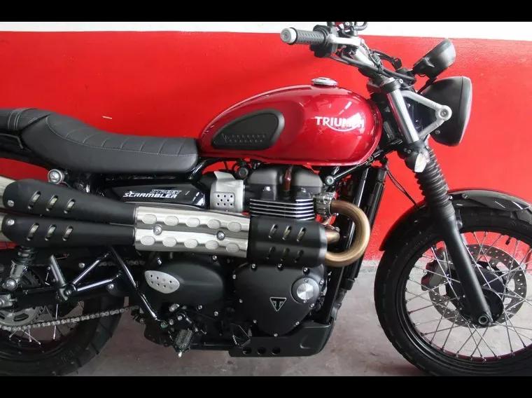 Triumph Street Scrambler Vermelho 8