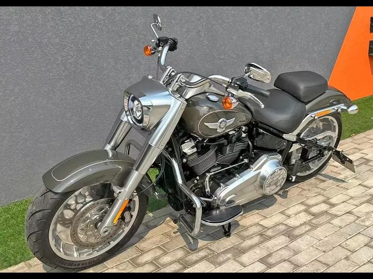 Harley-Davidson Fat Boy Cinza 9