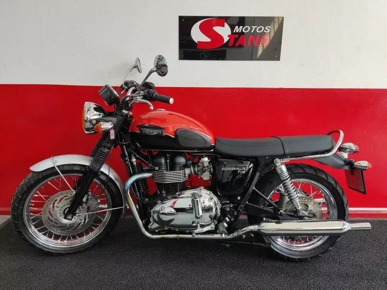 Triumph Bonneville Laranja 4