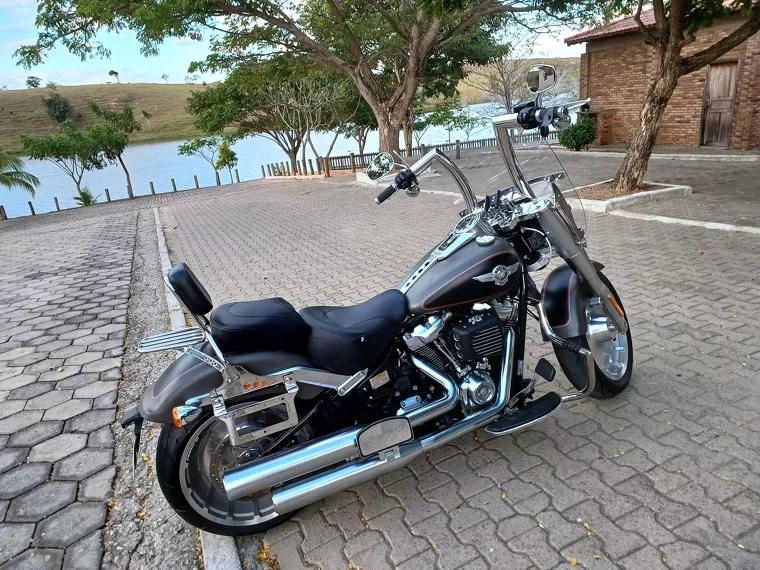 Harley-Davidson Fat Boy Cinza 3