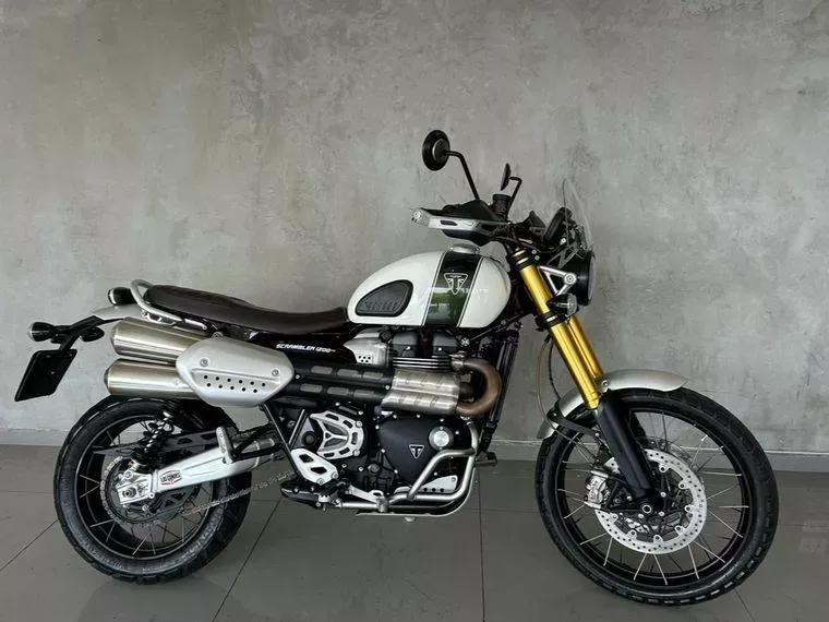 Triumph Scrambler Branco 1