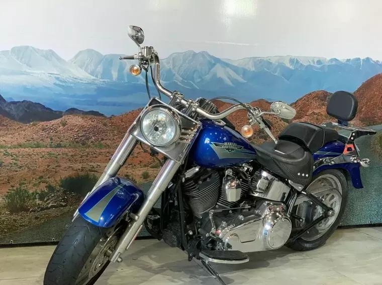Harley-Davidson Fat Boy Azul 15