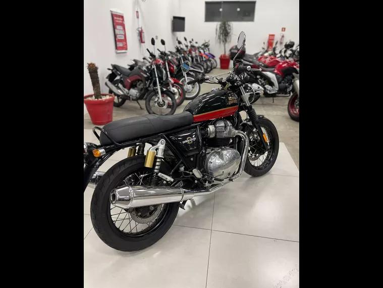 Royal Enfield Interceptor Preto 7