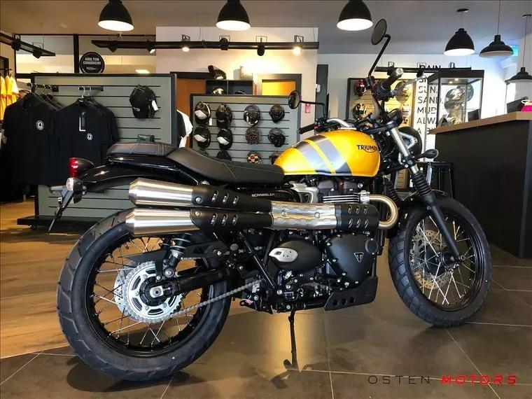 Triumph Street Scrambler Amarelo 4