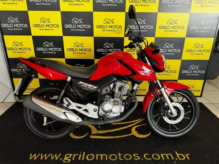 Honda CG 160 Vermelho 1