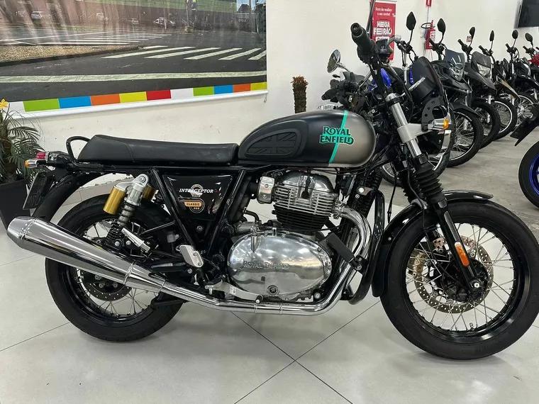 Royal Enfield Interceptor Preto 6