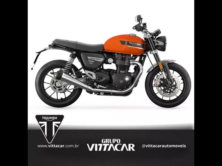 Triumph Speed Twin Laranja 1