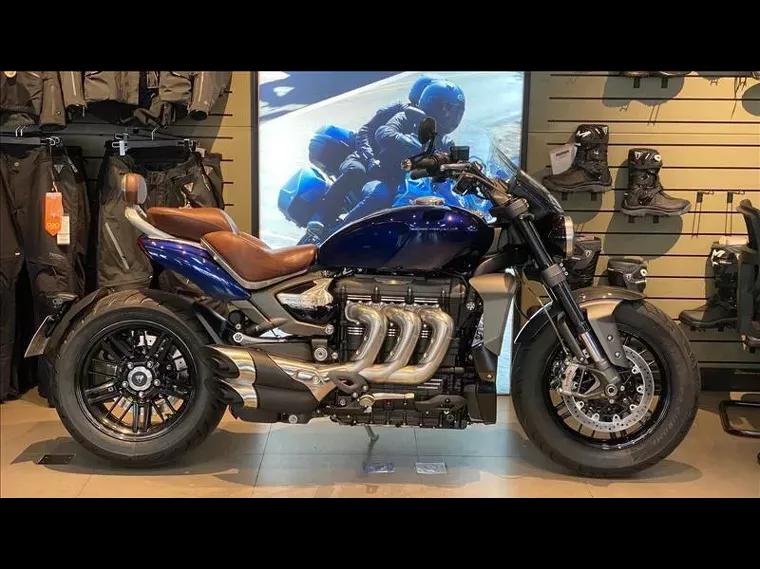 Triumph Rocket III Azul 1