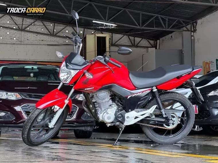 Honda CG 160 Vermelho 1