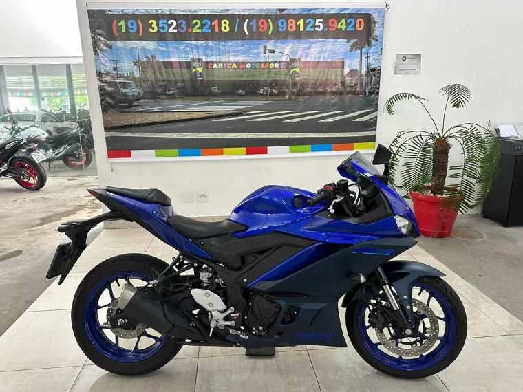 Yamaha YZF R3 Azul 25