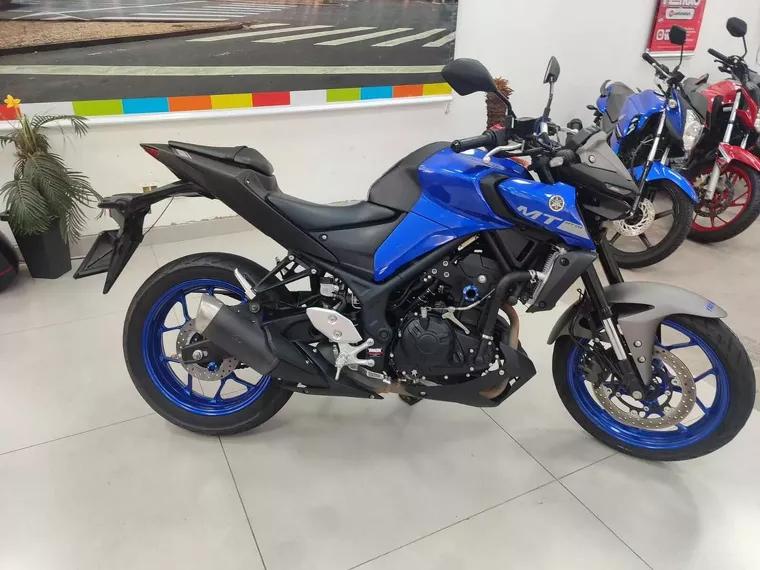 Yamaha MT-03 Azul 1